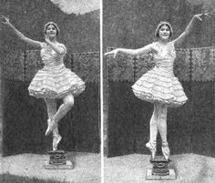 Los primeros ejercicios en barra de ballet