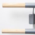 Wall-mounted ballet barre Arabesque Double