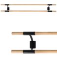 Barra de ballet fija Arabesque Black
