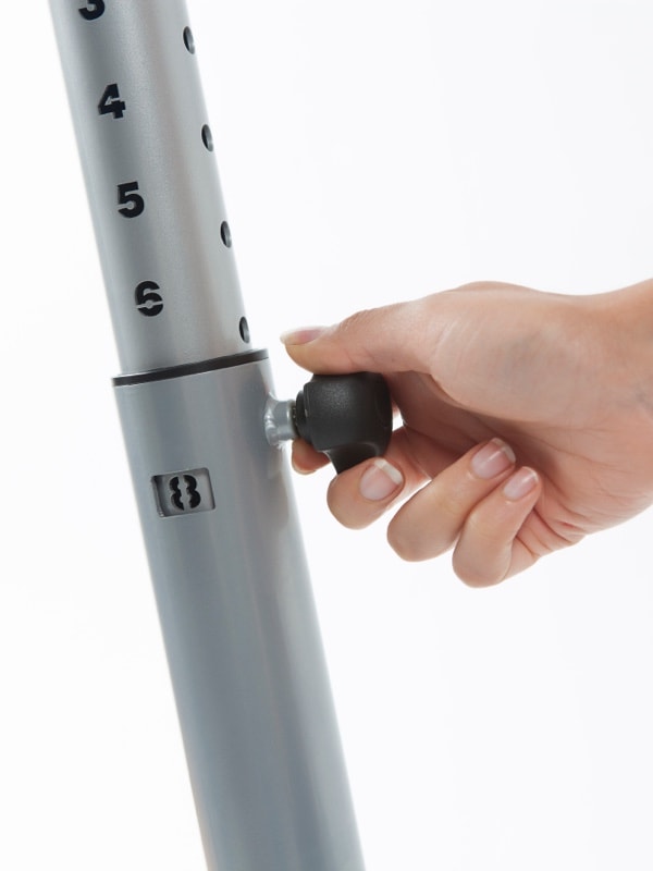 Height-adjustable initiation ballet barre Juliette