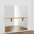 Pack 2 espejos de pared Amadeus con barra de pared Arabesque