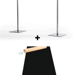 Barra de ballet para casa Prima de 1.5m + Tapiz de danza Ondine